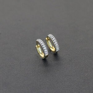 Ekarasa AD Gold Hoop Earring