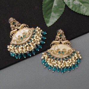 Ekavyoma Kundan Earring Rama