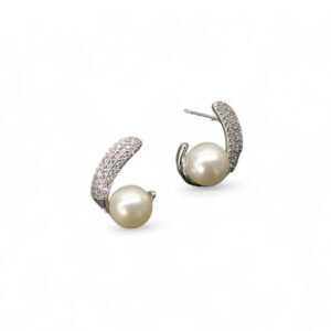 Ekatara American Diamond Silver Studs