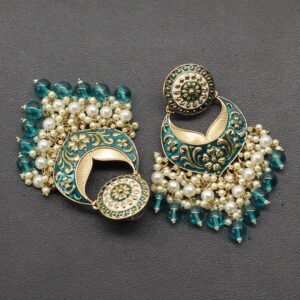 Ekaksha Meenakari Earring Rama