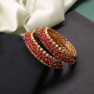 Ekananta Antique Bangle Maroon