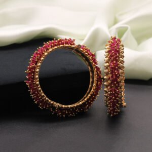 Ekananta Antique Bangle Maroon