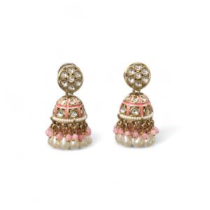 Ekajaya Meenakari Earring Pink