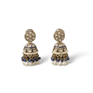 Ekajaya Meenakari Earring Navy Blue