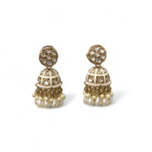 Ekajaya Meenakari Earring White